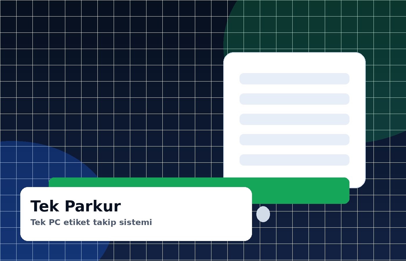 Tek Parkur görsel alanı